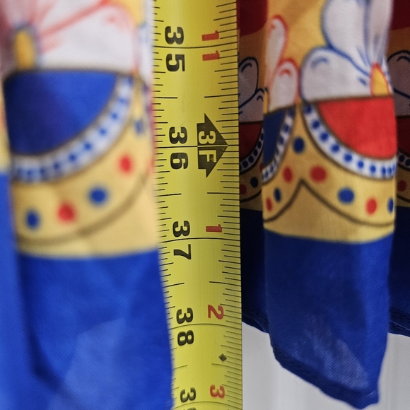 Dolce & GabbanaCarretto-print poplin maxi skirt SZ Small - Picture 8 of 16